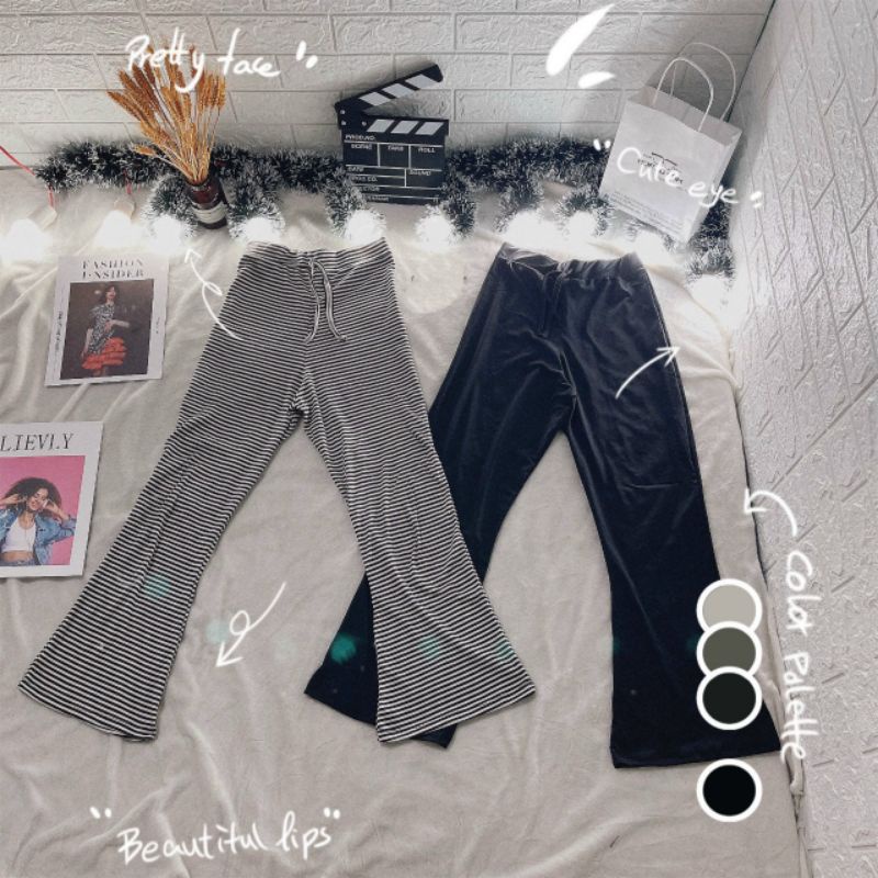 QUẦN ỐNG LE LƯNG THUN ÔM XINH XINH Q6