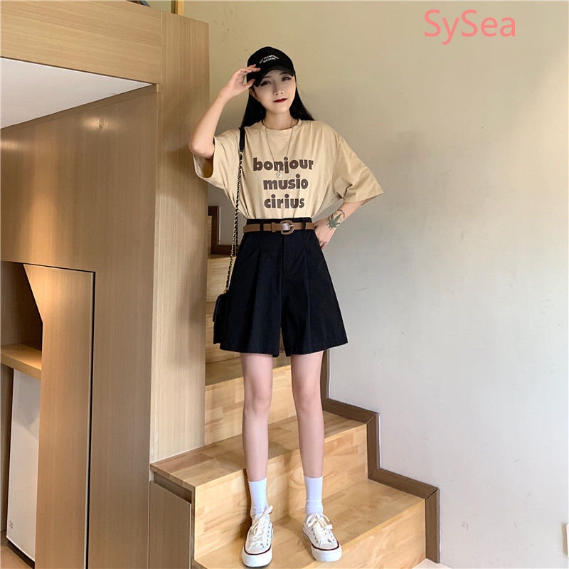 Quần Short Nữ Cạp Cao Plus size Thời Trang