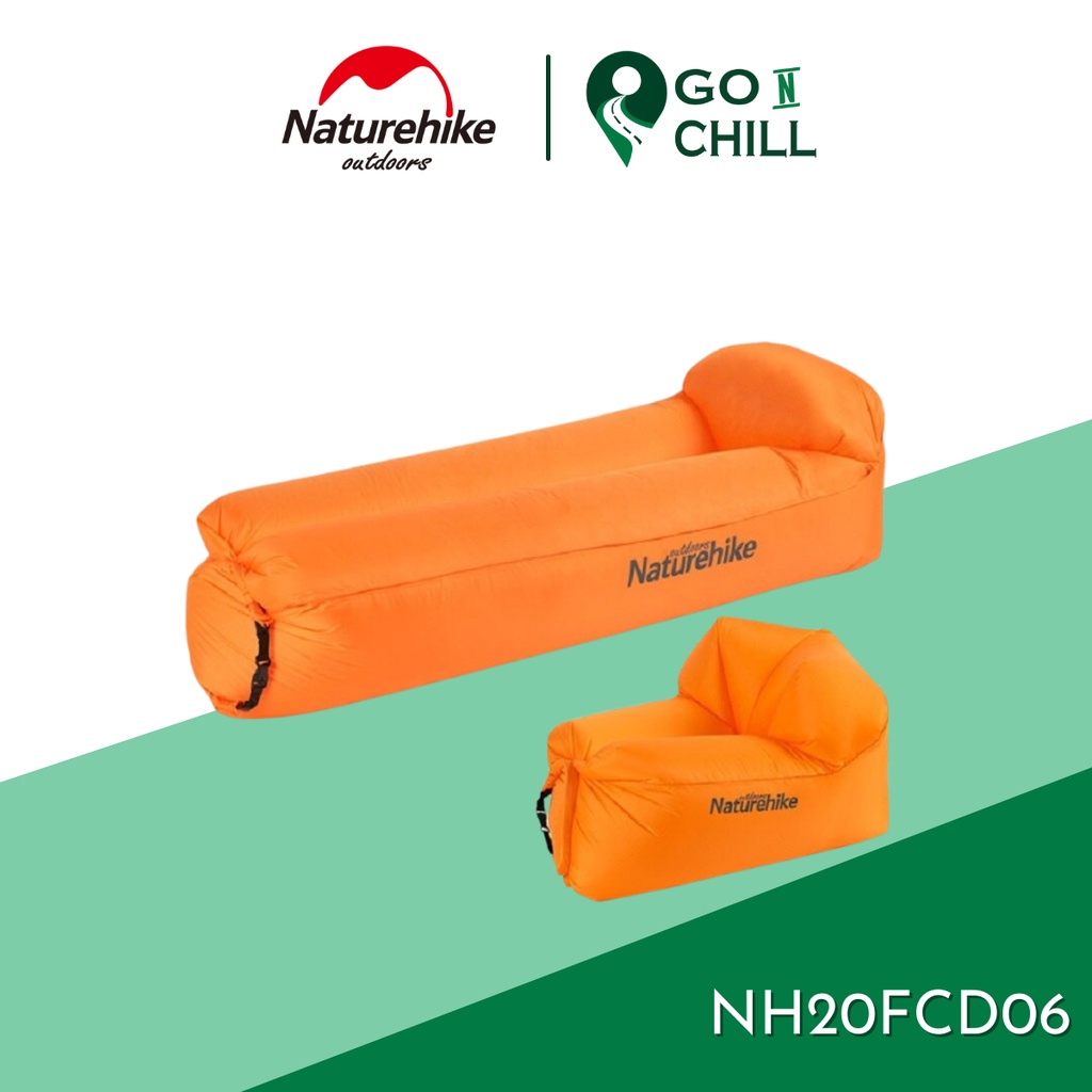 Sofa hơi tự phồng có gối không cần thổi Naturehike NH20FCD06