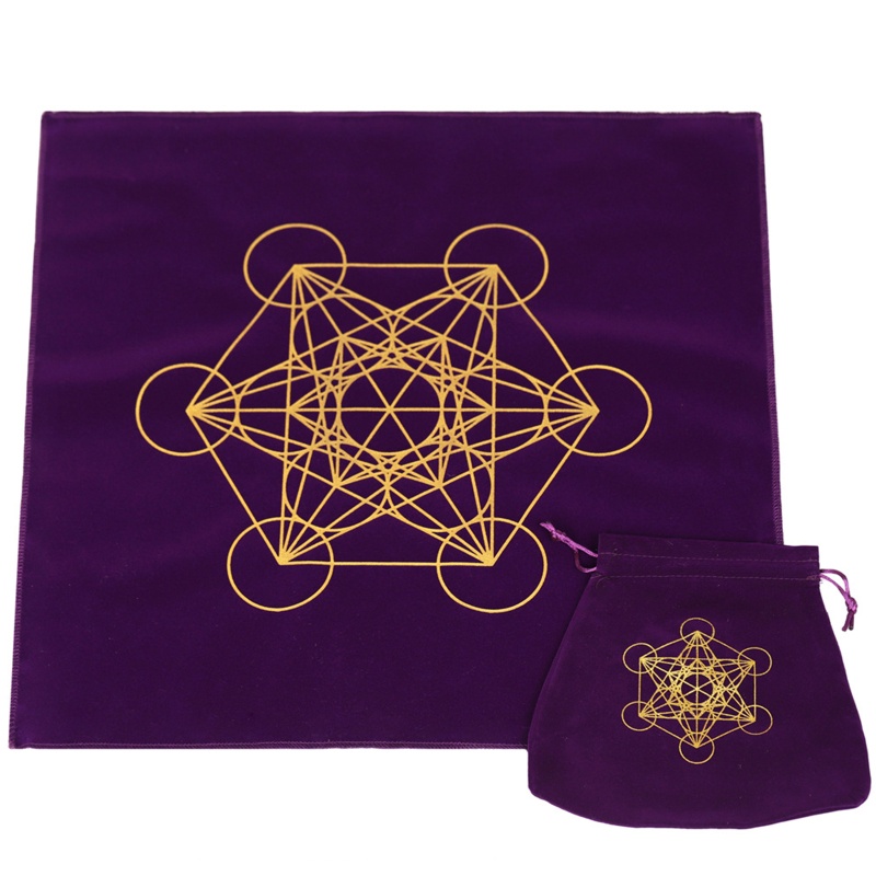 ✿ Khăn Trải Bàn Bói Tarot Đa Năng 49X49Cm Có Thể Giặt Được