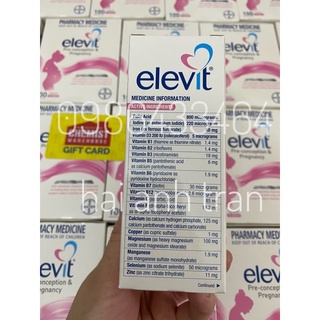 Viên uống Elevit Úc 100v