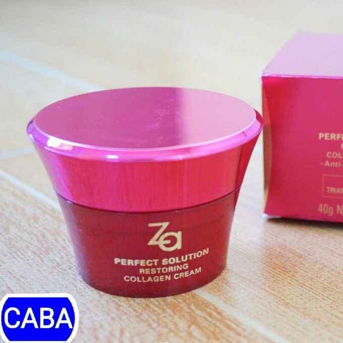 Kem chống lão hóa Za Perfect Solution Restoring Collagen Cream 40g (hộp đỏ) (code 40358)