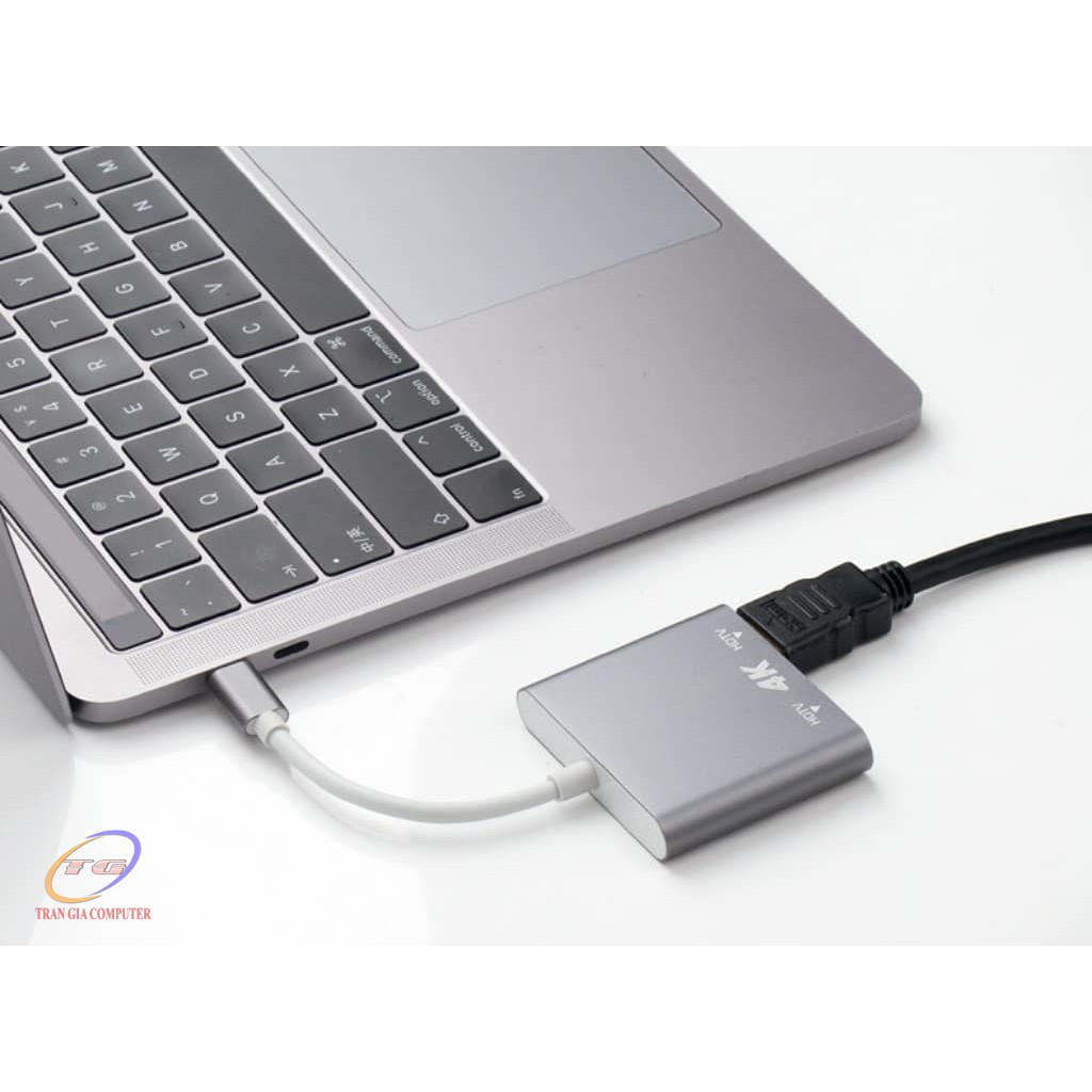 Cáp USB Type C ra 2 cổng HDMI ONTEN OTN-9175B