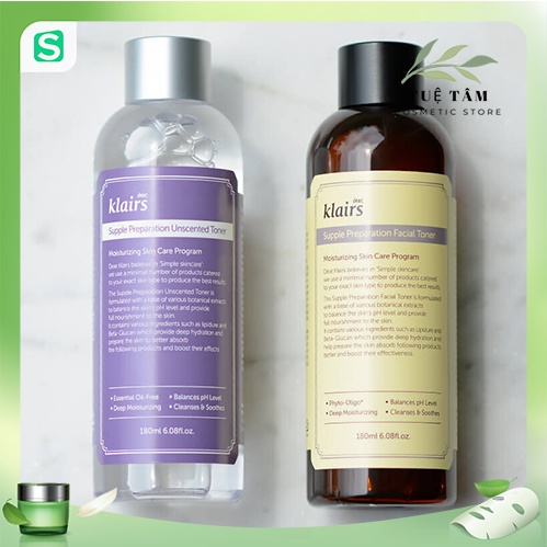 Toner Klairs Nước hoa hồng Dear, Klairs Supple Preparation 180ml