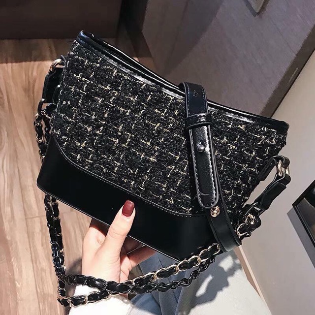 ORDER - Túi C.Gabrielle dạ tweed hàng cao cấp sale - CLIP HÀNG VỀ