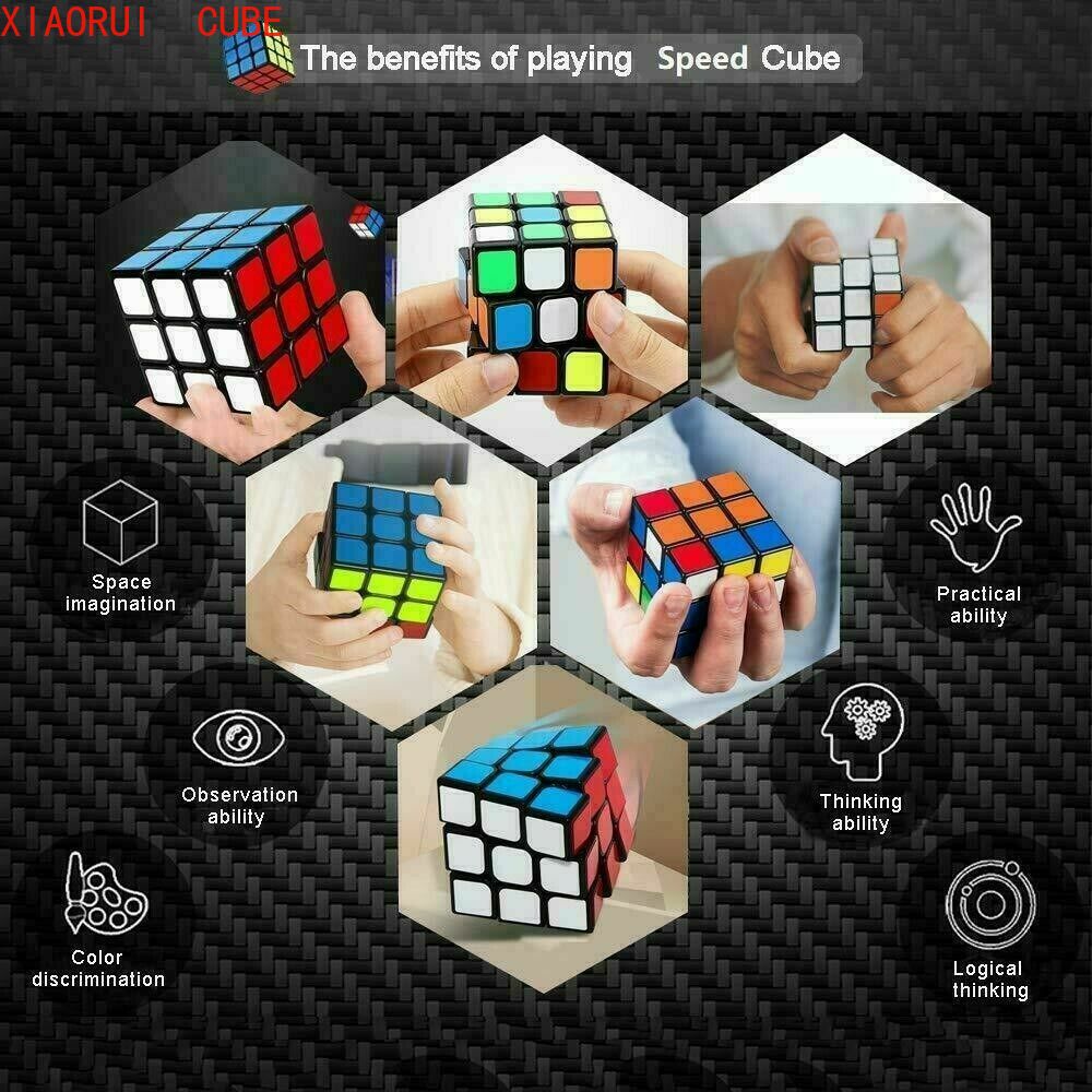 2 Khối Rubik Đồ Chơi Rèn Luyện Trí Não