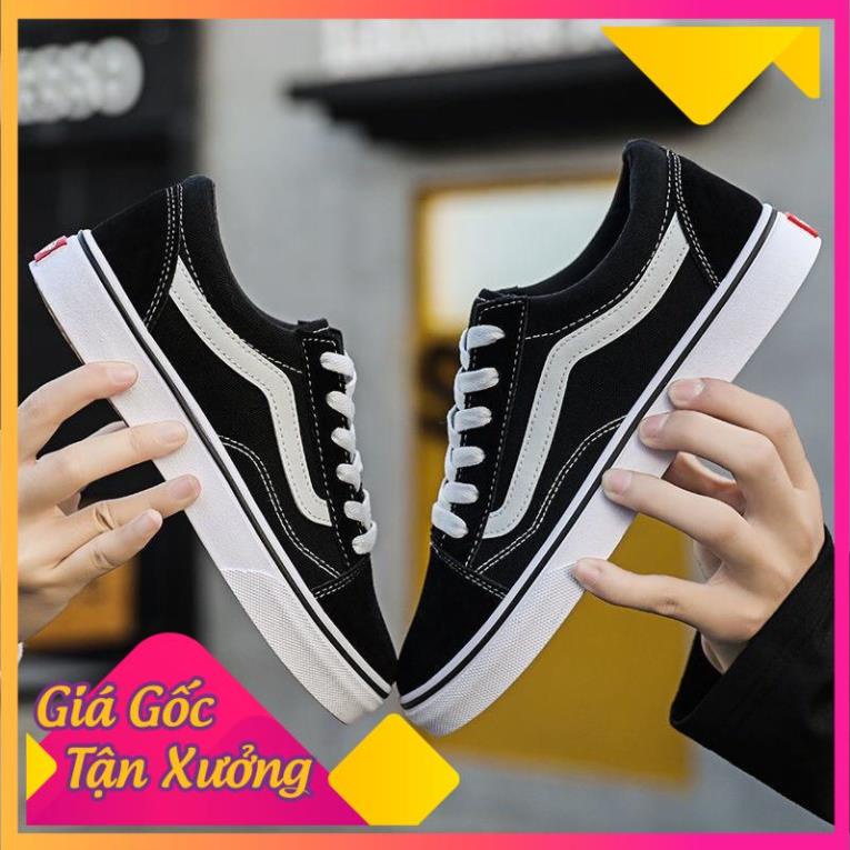 Giày sneaker Vans đen vault Hot trend nam nữ, Giày thể thao Van đen dùng đi học,tập gym,chạy bộ