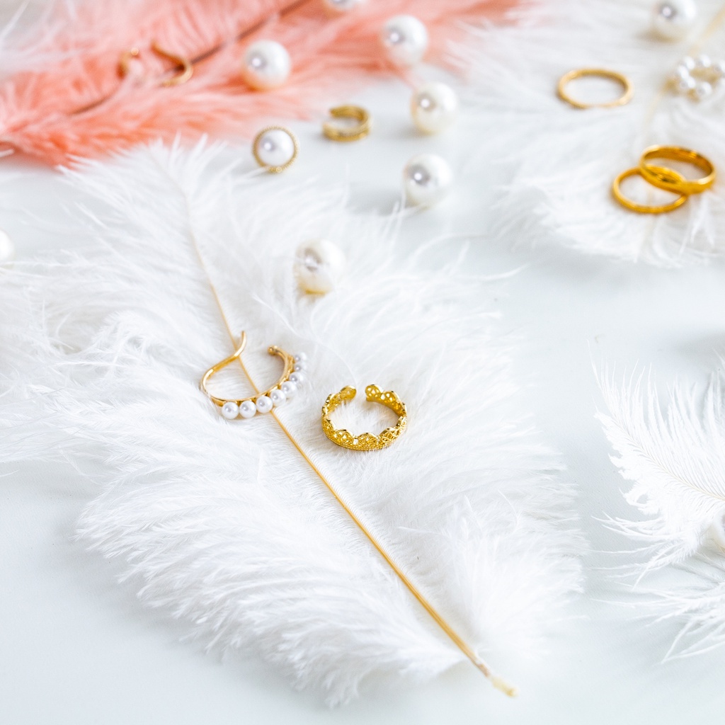 Lông đà điểu dùng trang trí chụp ảnh siêu đẹp tùy chọn số lượng