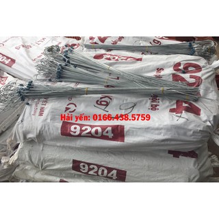 Combo 10 móc kẽm treo hoa lan, móc treo hoa lan, móc treo móc kẽm 3 sợi móc kẽm