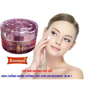 Kem chống nhăn - Siêu trắng - Tàn nhang - Đồi mồi - Chống lão hóa - Nám - Tái tạo da 18 in 1 Roomax chỉ 200k