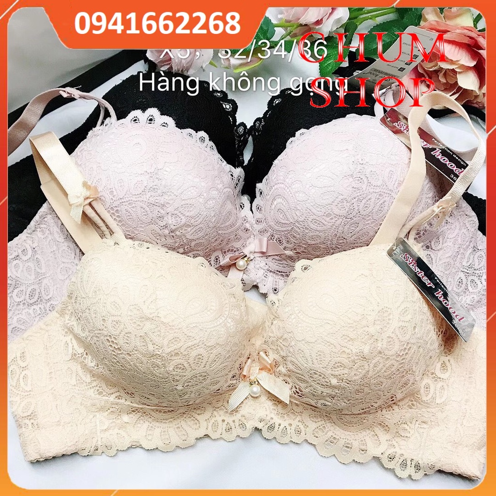 ÁO LÓT REN SISTER HOOD MÚT DÀY, KHÔNG GỌNG X5#