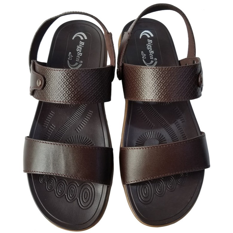 Giày Sandal Nam BIGBEN Da Bò Thật Cao Cấp SD55