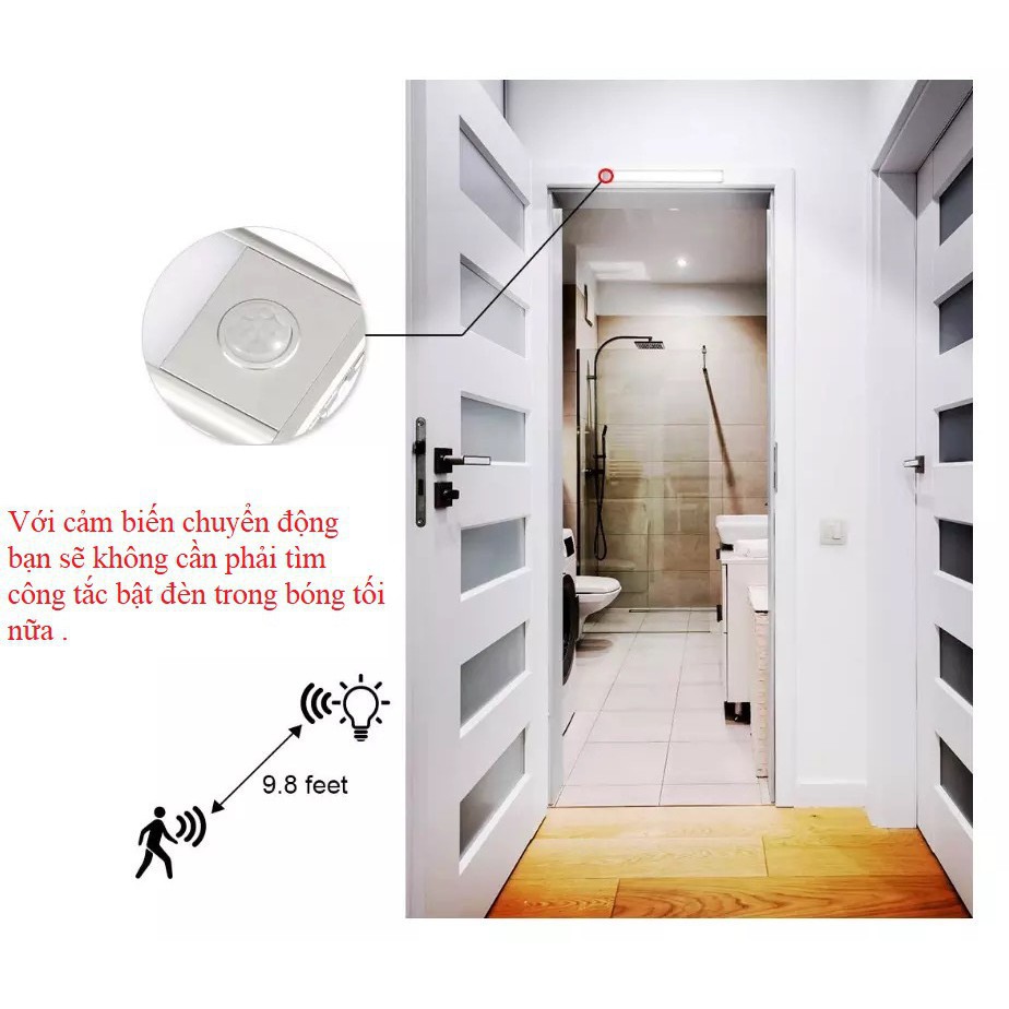 Đèn LED cảm ứng thông minh Yeelight L20 YLYD002 tiện dụng gắn tủ quần áo, tủ chén, tiện lợi - Minh Tín Shop