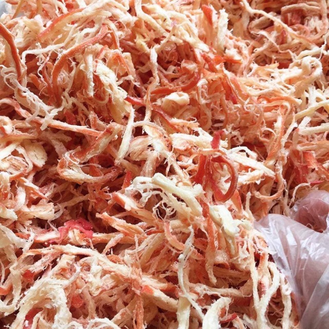Mực xé hấp nước dừa