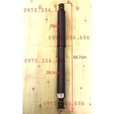 Giảm Xóc Sau KIA 1T4 2 đầu ốc Vỏ Sắt DAEHAN