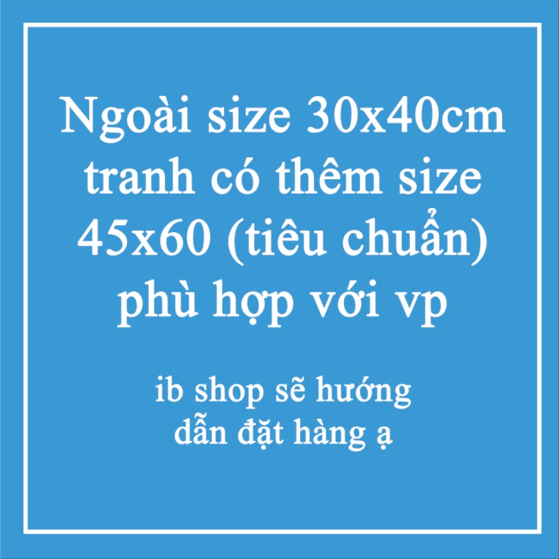 Tranh tạo động lực treo tường trang trí Văn Phòng tạo động lực hot nhất Mopi phần 3 cỡ 30x40cm