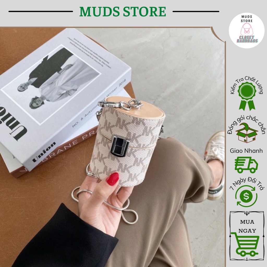 Túi Xách Nữ , Túi Đeo Chéo Vai Nữ Mini Đẹp Đi Chơi Kiểu Dáng Trụ Tròn Cao Cấp MST32 - MUDS STORE