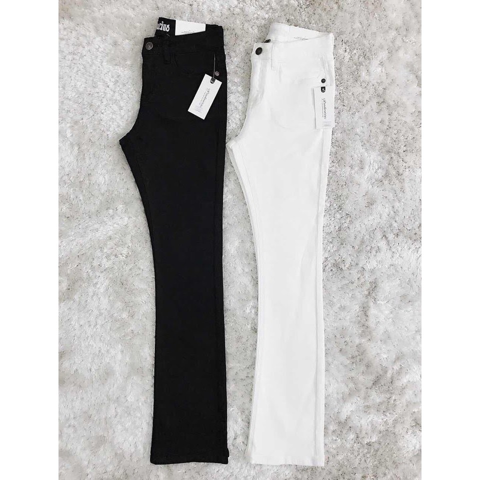 QUẦN JEAN ỐNG PAS LOE STRADIVARIUS CẠP CAO dài 102cm | BigBuy360 - bigbuy360.vn