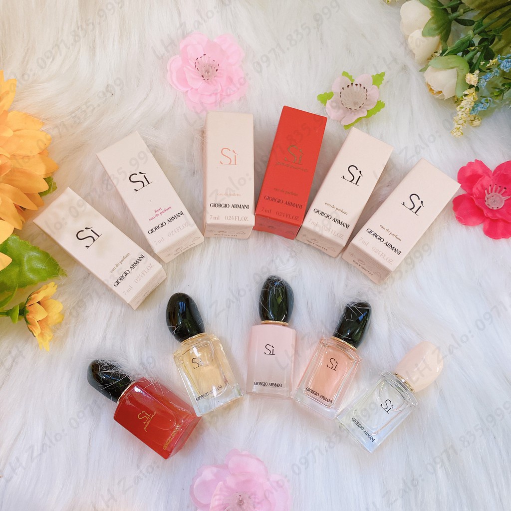 Nước hoa Giorgio Amani Sì Passione, Nước hoa Mini Nữ Full box