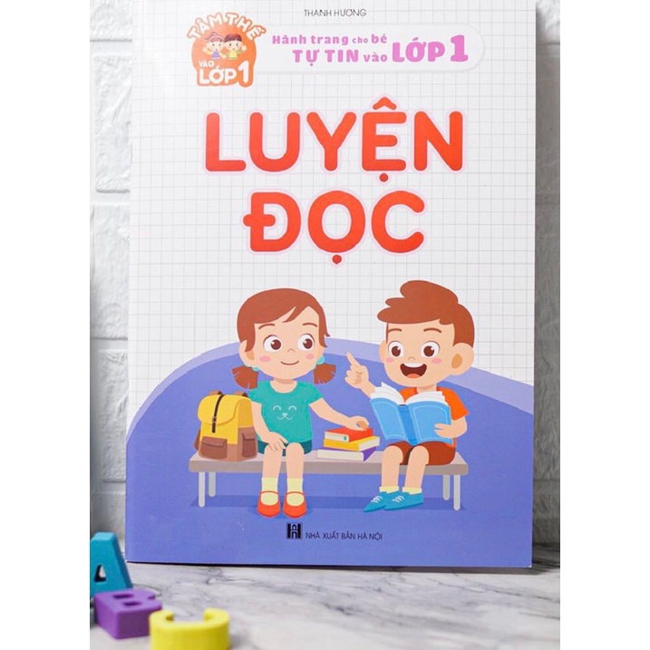 Hành trang cho bé chuẩn bị vào lớp 1 - Luyện đọc - Bé học toán và Luyện viết 1+2