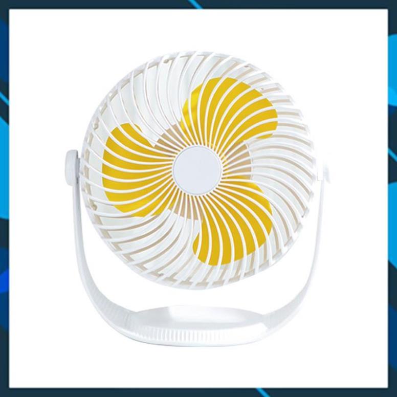 HOT Quạt để bàn tích điện (dùng 7 tiếng liên tục )quay 360 độ mã Y F12 dung lượng 2000mah -Chính hãng yoobao