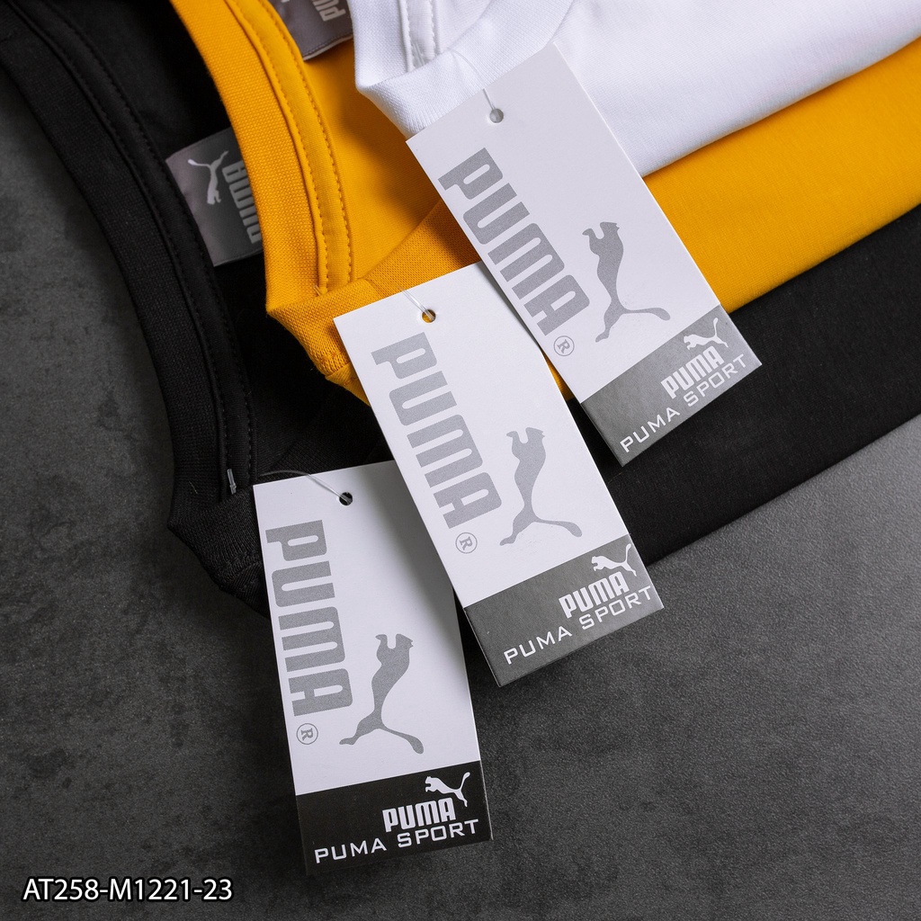 Áo thun P.U.M.A có túi 100% Cotton AT258 - áo thun nam