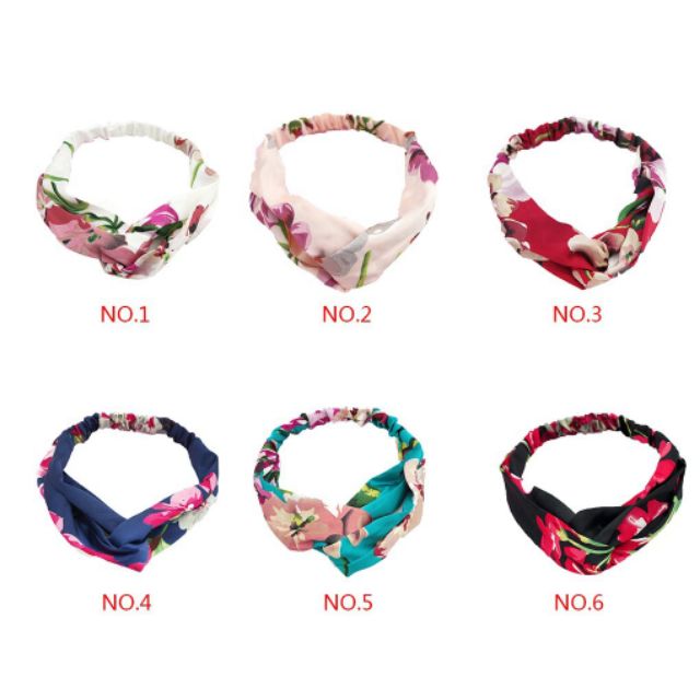 Băng đô turban  vải lụa Hàn Quốc