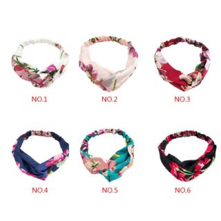 Băng đô turban vải lụa Hàn Quốc