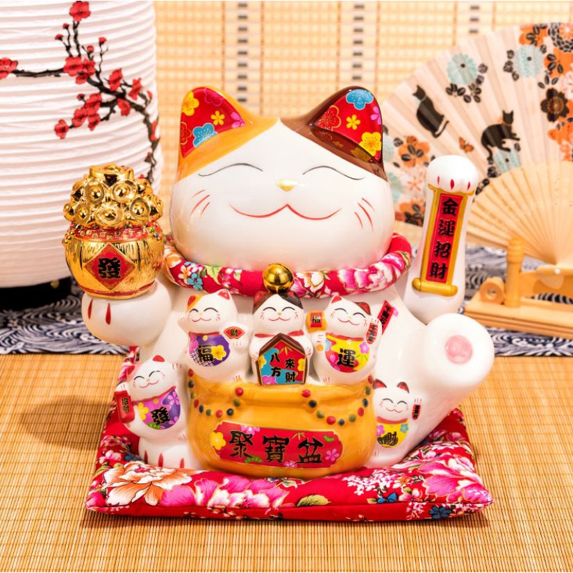 Mèo Thần Tài Vẫy Tay - Đẹp Sắc Sảo Từ Nghệ Nhân - Chiêu Tài Hút Lộc Bậc Nhất | BigBuy360 - bigbuy360.vn