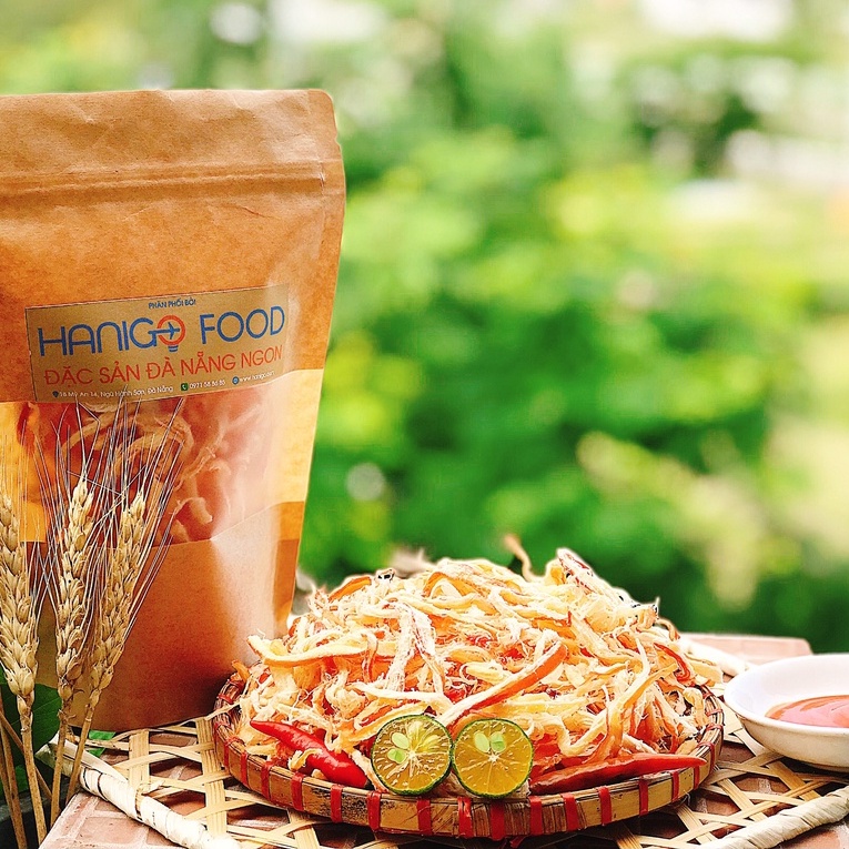 Khô Mực Hấp Nước Dừa loại ngon- Hanigo Food Đặc Sản Đà Nẵng Ngon