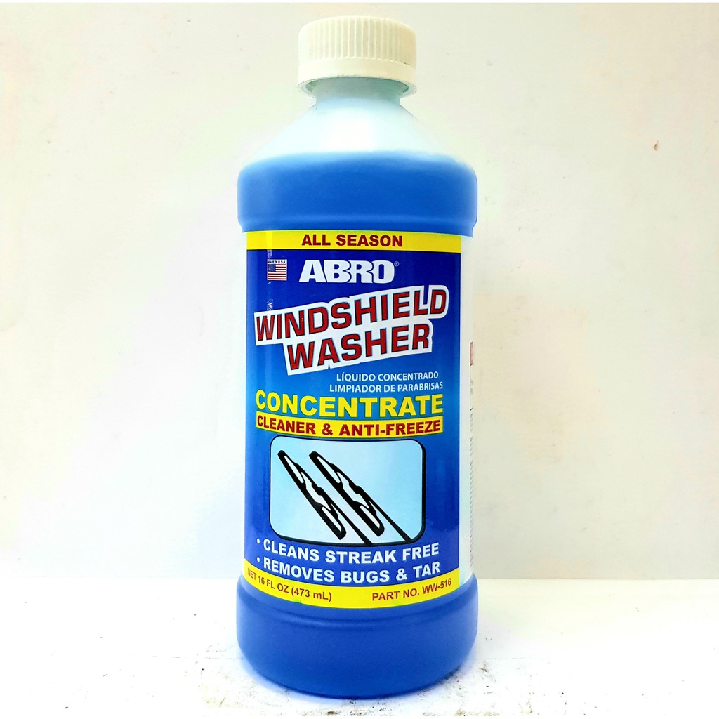 Nước rửa kính nhập khẩu Mỹ Abro Windshield Washer 473ml