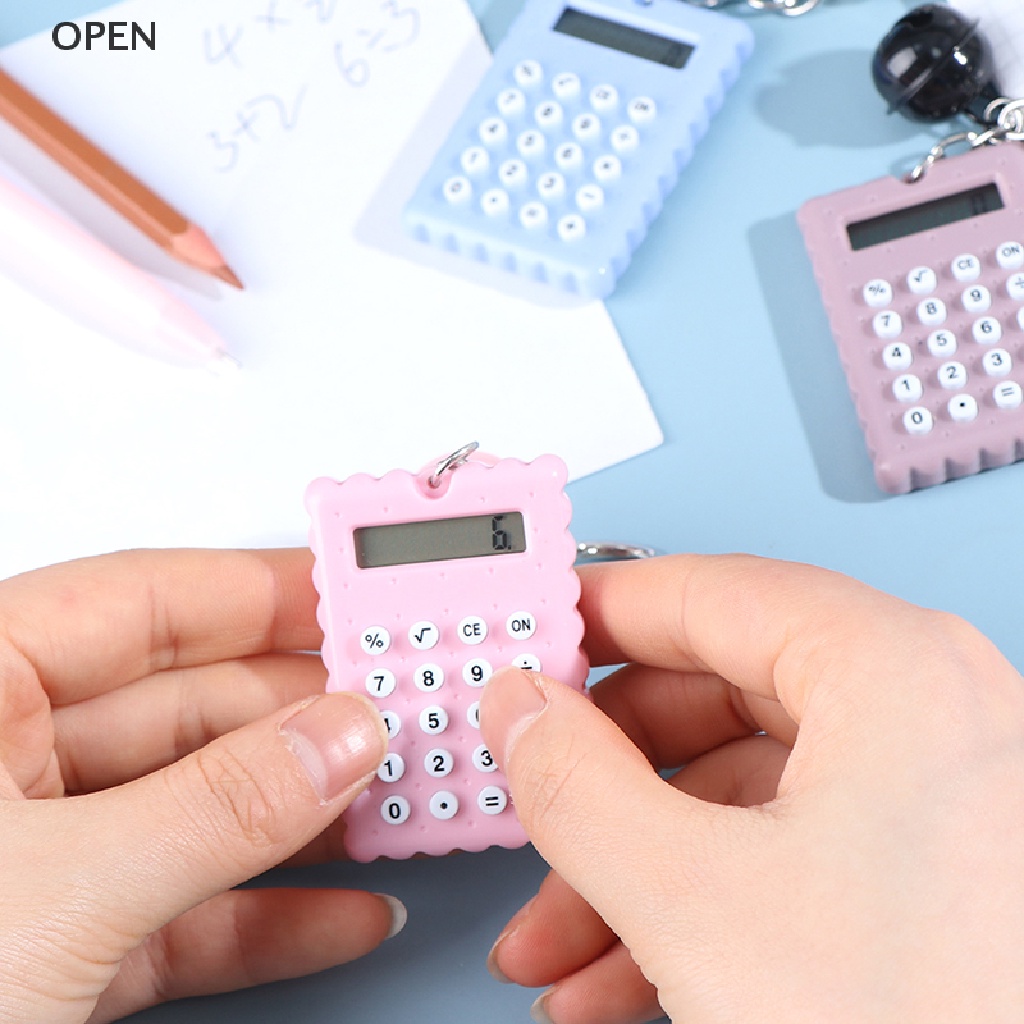 Máy Tính Cầm Tay Mini Màn Hình 8 Chữ Số Siêu Mỏng