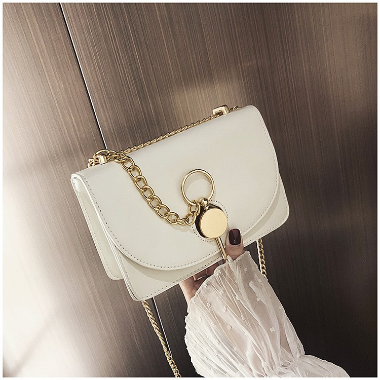 [Siêu Rẻ] XTU501 Túi đeo chéo phối khóa xinh xắn | BigBuy360 - bigbuy360.vn