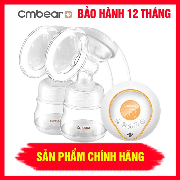 Máy hút sữa điện đôi Cmbear