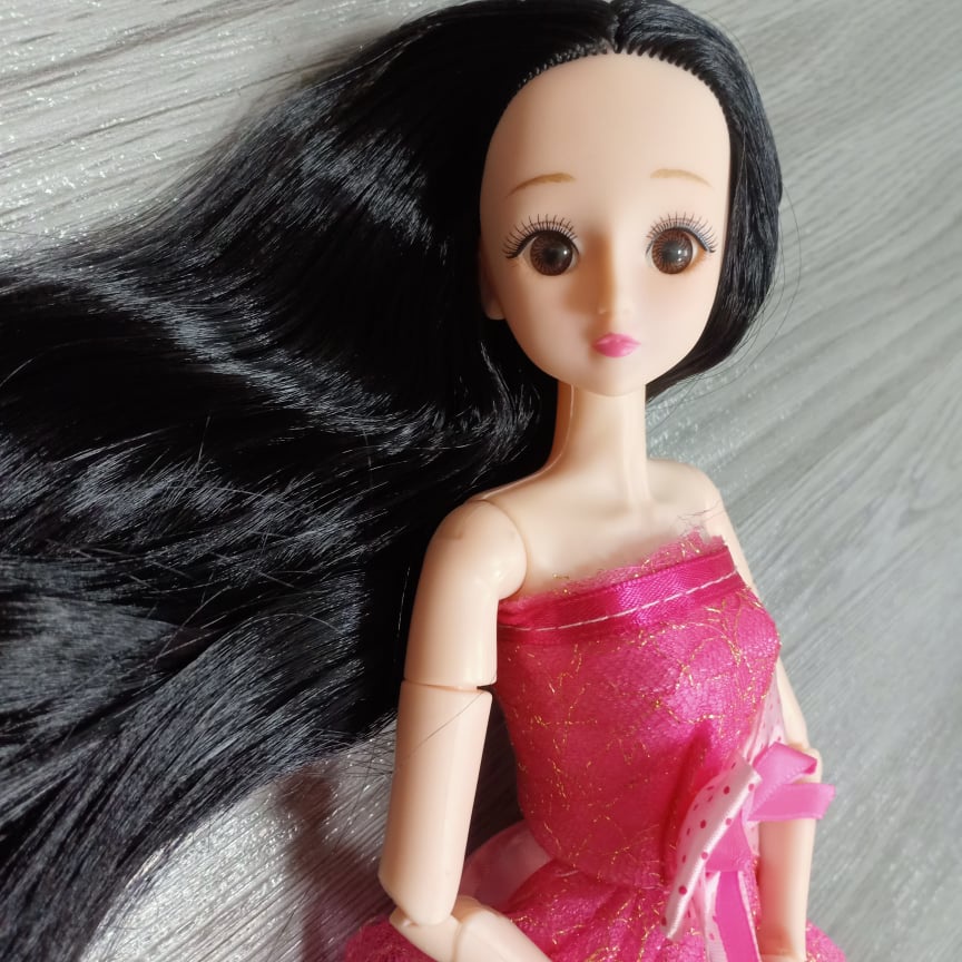 Búp bê công chúa Lisa cao 36cm mẫu mới tóc thẳng