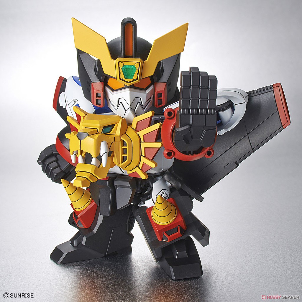 Đồ chơi lắp ráp Anime Nhật Bandai Gundam SDCS 05 Gaogaigar Serie SD Cross Silhouette