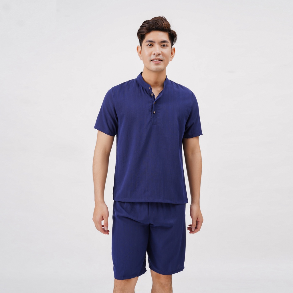 Bộ Đũi Nam Đồ Bộ Nam Cộc Tay Cổ Tàu  Mặc Hè SUTOMAN BD33 | BigBuy360 - bigbuy360.vn