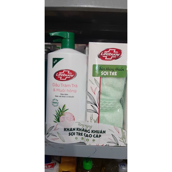 Sữa Tắm Lifebuoy 800gr tặng khăn hoặc sữa tắm tùy theo đợt công ty khuyến mãi