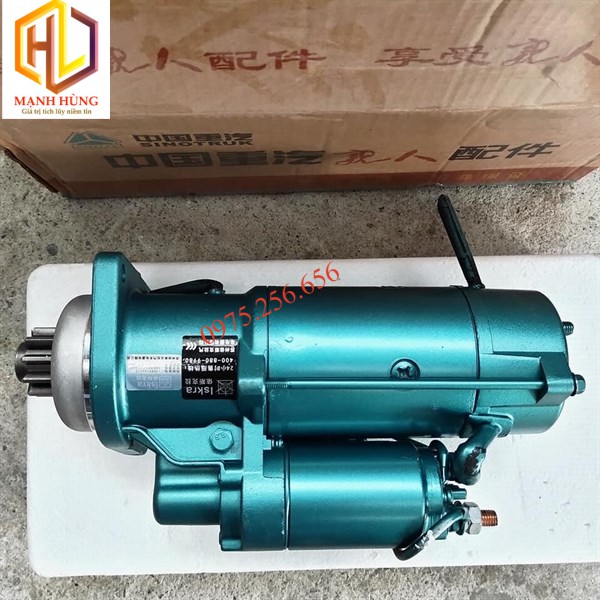 Củ Đề 24V-3T-10R Đề HOWO 336/371  củ đề xe howo