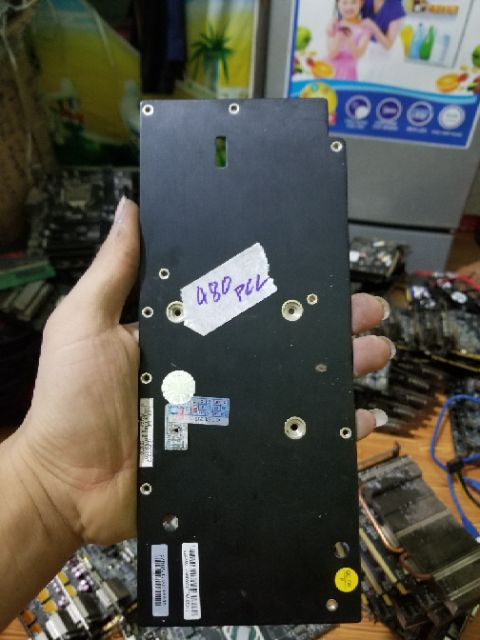 Fan ốp card màn hình PCL Rx 470 , 480 , 570 , 580