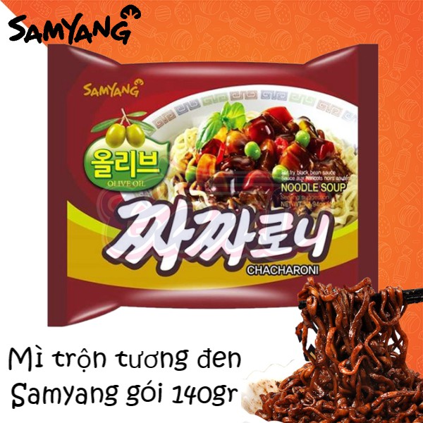 Mì trộn tương đen Samyang gói 140gr