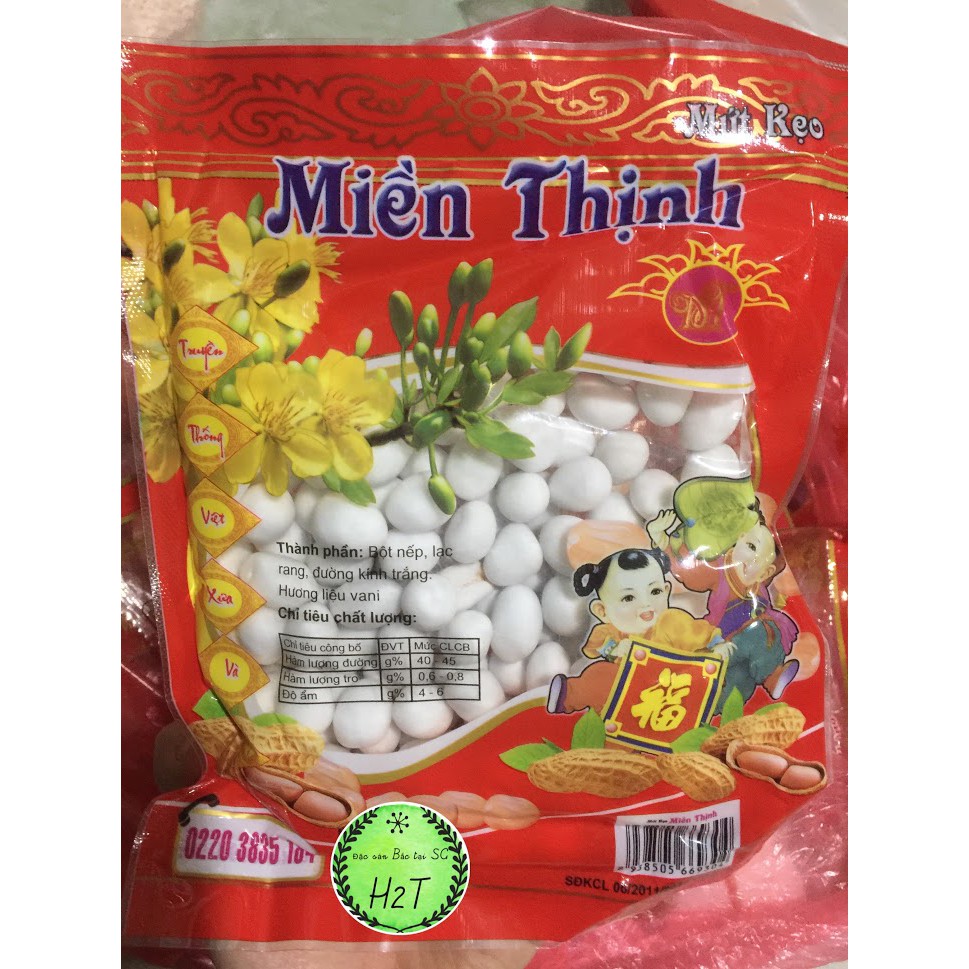 Kẹo mứt lạc -kẹo trứng chim gói 230g