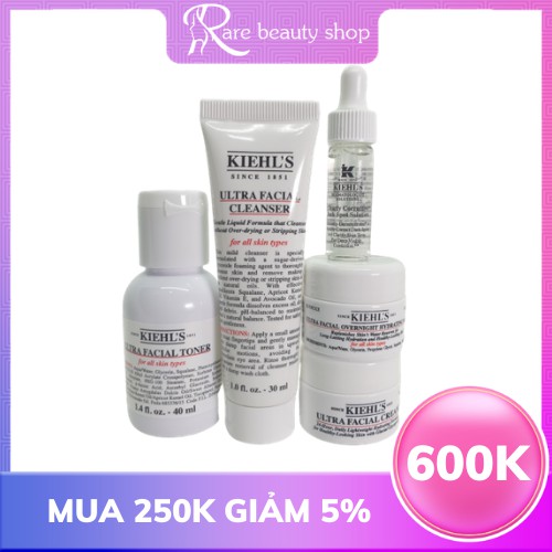 (Duty free) Set Kiehl's mini chăm sóc da ( số 1)