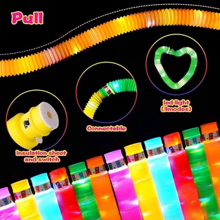Image of [ LSC ] Mainan Anak Light up Pop Pipes Selang Pipa Mainan Lampu Selang Pipa Light Up Pop led