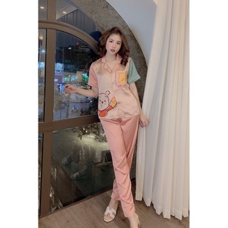bộ pijama lụa latin cao cấp cực xinh