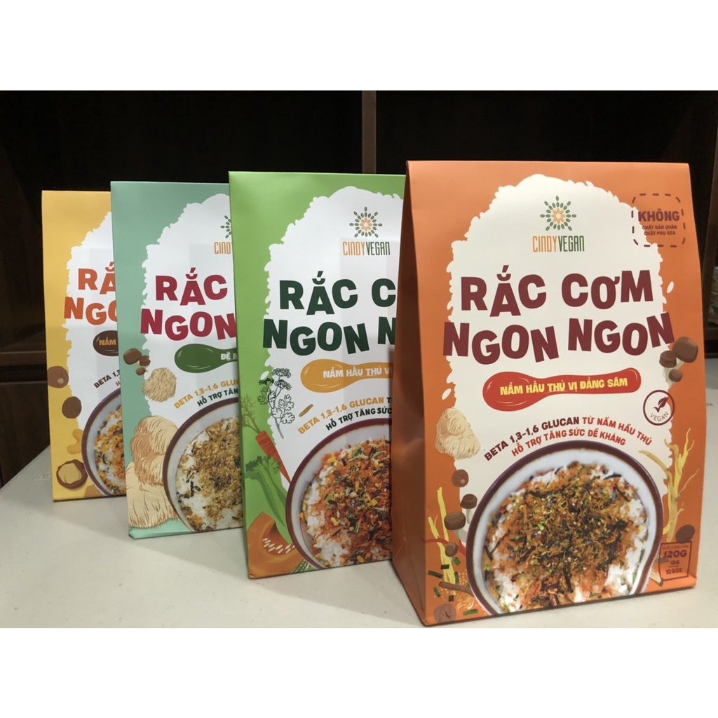 Gia vị rắc cơm cho bé - Rắc cơm ăn chay thực dưỡng - Rắc cơm ngon ngon 120gr