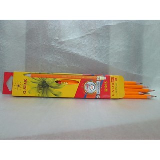 Bút chì G-STAR 2B nhỏ gọn, viết êm 12 cây