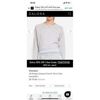 ÁO SWEATER CHAMPION XÁM