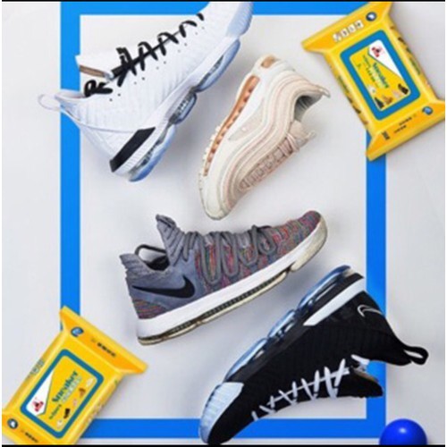 GÓI 30 CÁI KHĂN ƯỚT LAU GIÀY SNEAKER SIÊU SẠCH- KHĂN LAU GIÀY, LAU TÚI XÁCH CỰC TRẮNG SÁNG CHỈ SAU 1 LẦN SỬ DỤNG