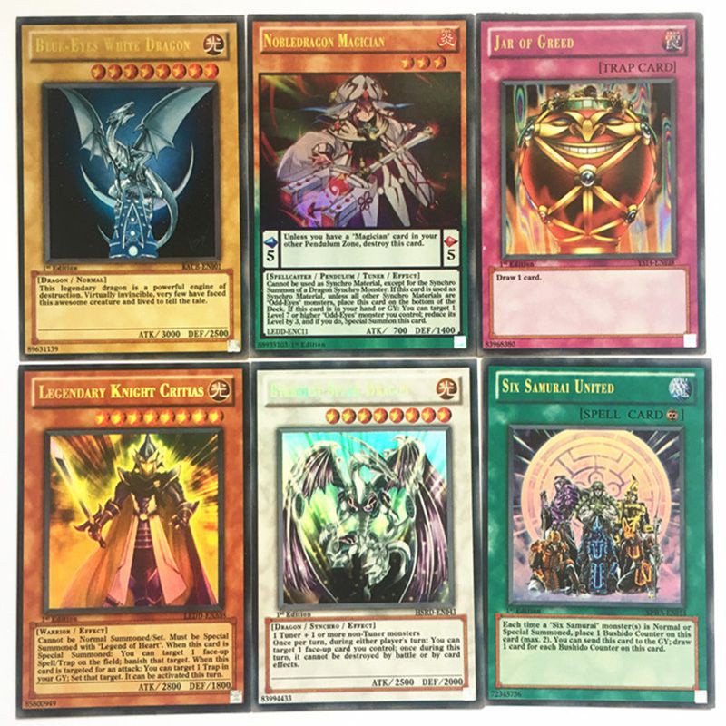 112 Cái Anime Yu-Gi-Oh! Bộ Thẻ Bài yugioh Ảo Thuật Dành Cho Trẻ Em